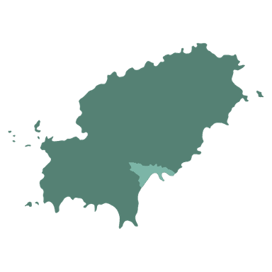 Ibiza Town map