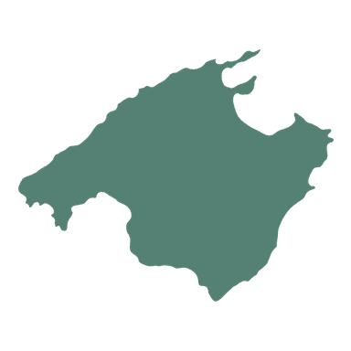 Majorque map