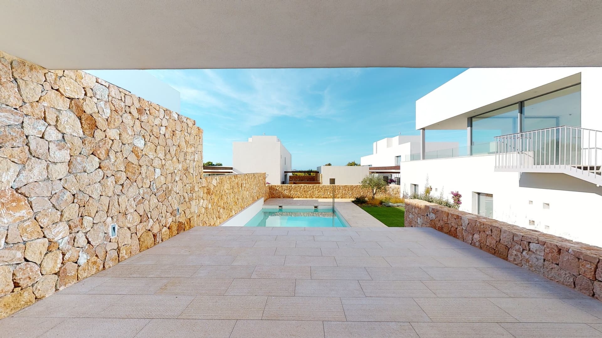 VILLA OBRA NUEVA CON VISTAS AL MAR, Cala Conta, Ibiza — Villa, Cala Vedella - Cala Tarida · Sant Josep de sa Talaia, Ibiza