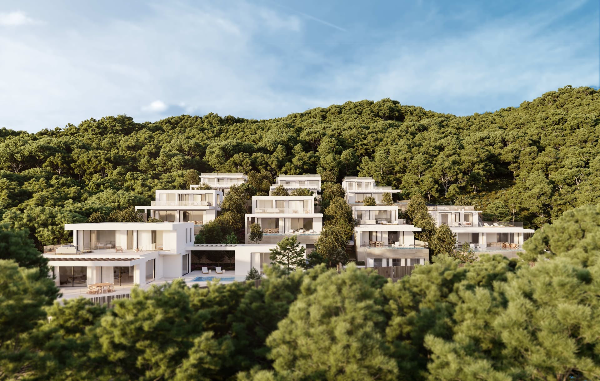 EXCLUSIVO NUEVO PROYECTO DE 5 DORMITORIOS, Santa Eulalia, Ibiza — Villa, Santa Eulària · Santa Eulària des Riu, Ibiza