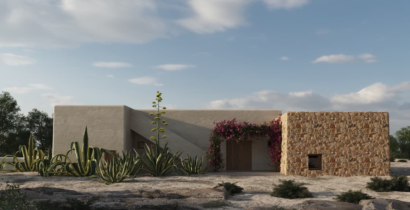 VILLA SAONA | Exclusiva Villa Contemporánea con Vistas al Mar y Total Privacidad en Formentera — Villa, Formentera · Formentera