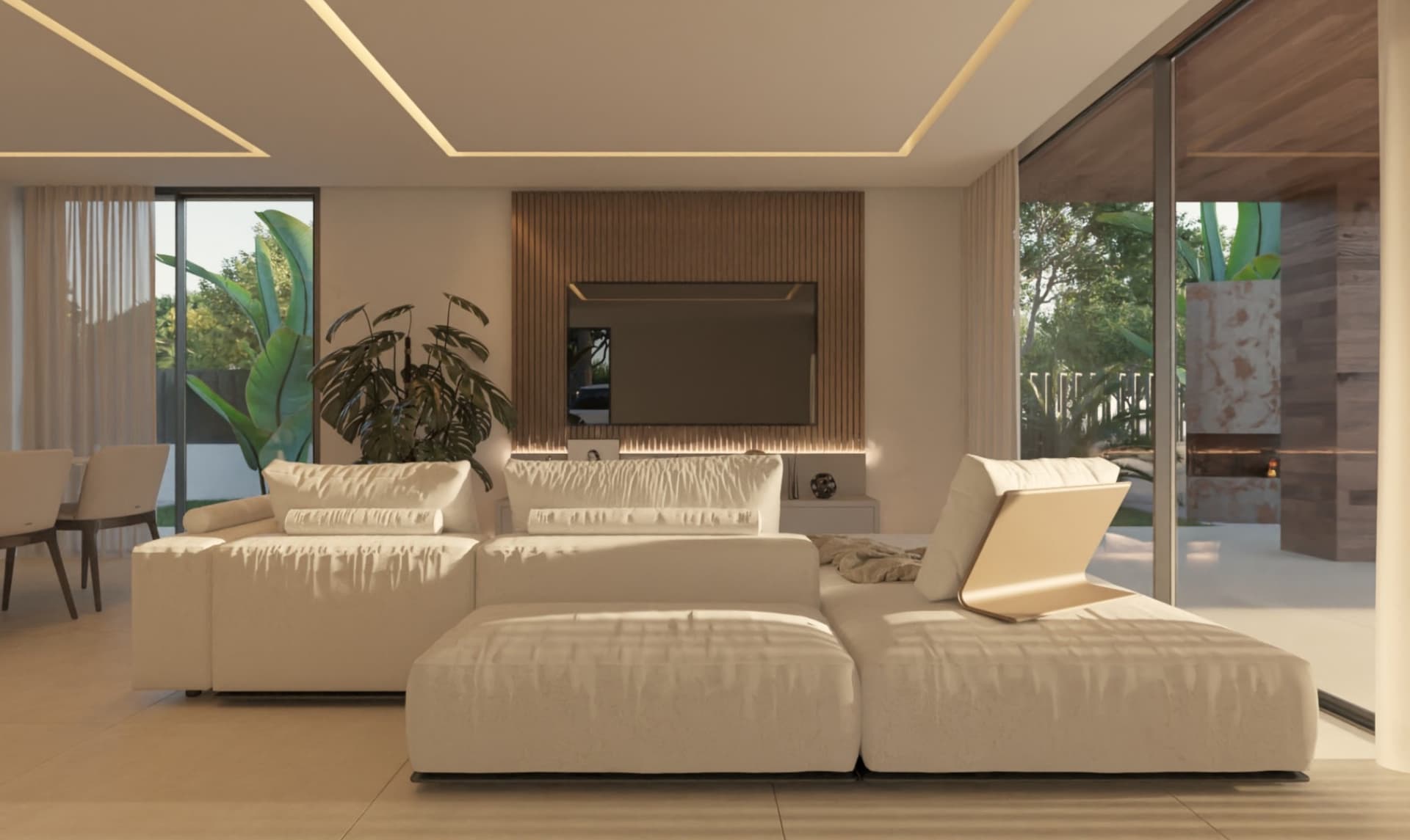VILLA AURA | Villa Contemporánea de Nueva Construcción a Pocos Minutos de la Playa en Port d’es Torrent, Ibiza — Villa, Sant Agustí - Cala de Bou · Sant Josep de sa Talaia, Ibiza