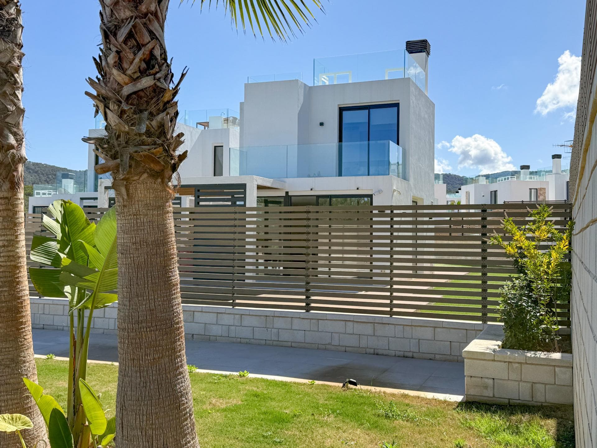 Casa de diseño en Cala Tarida con 3 habitaciones, vistas al mar y espectaculares puestas de sol — Casa, Cala Vedella - Cala Tarida · Sant Josep de sa Talaia, Ibiza