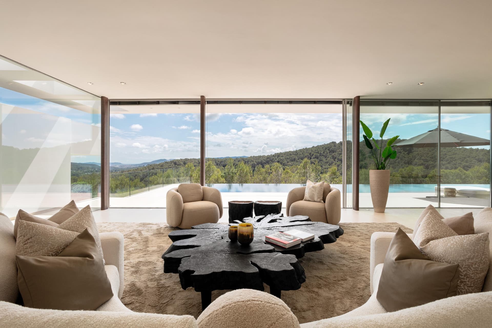 CAN ARNAU, EXCLUSIVA VILLA CON VISTAS INMACULADAS, Santa Gertrudis, Ibiza — Villa, Santa Gertrudis · Santa Eulària des Riu, Ibiza
