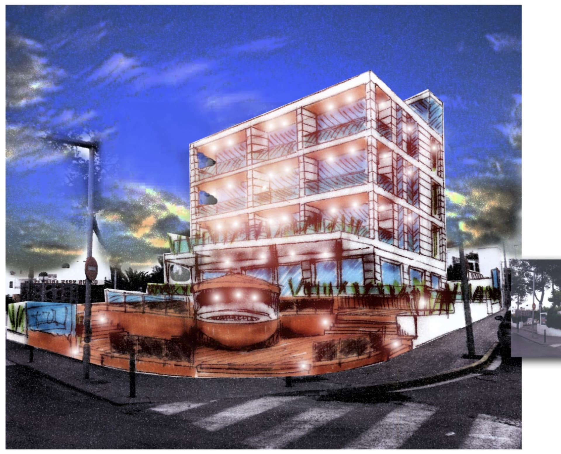 TERRENO CON PROYECTO DE HOTEL CON PISCINA, Port Des Torrent, Ibiza — Terreno, Sant Agustí - Cala de Bou · Sant Josep de sa Talaia, Ibiza