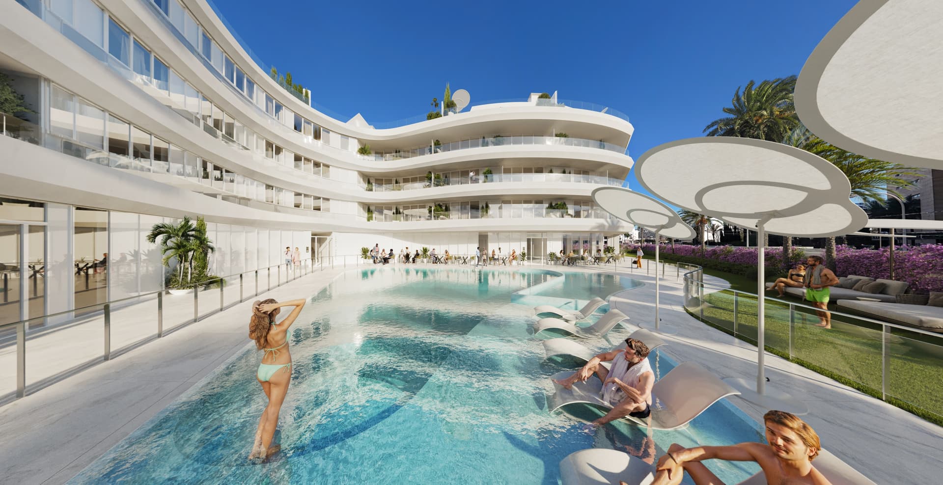 DUPLEX DE 2 DORMITORIOS CON TERRAZA PANORAMICA 360 EN MARINA COLLECTION, Marina Botafoch, Ibiza — Dúplex, Marina Botafoc - Platja de Talamanca · Eivissa, Ibiza