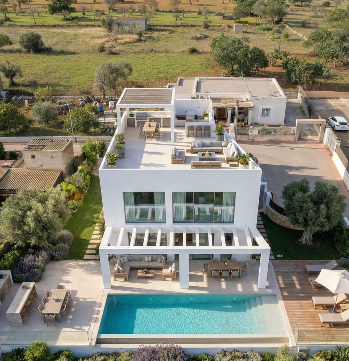 VILLA MODERNA DE NUEVA CONSTRUCCIÓN, Sant Jordi Ses Salines — Villa, Sant Jordi de Ses Salines - Sant Francesc · Sant Josep de sa Talaia, Ibiza