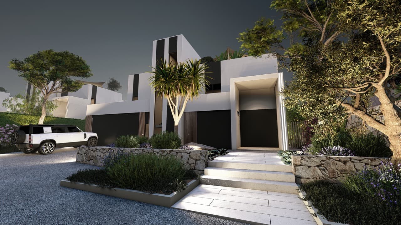 Villa Brisa | Exclusiva villa contemporánea a pocos pasos del mar, Cala Martina, Ibiza — Villa, Sant Carles · Santa Eulària des Riu, Ibiza